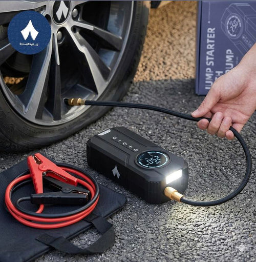Booster operation with air blower